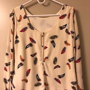 Feather shirt